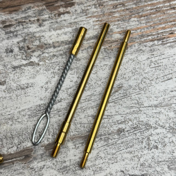 Компактный набор для чистки оружия 9 мм (.38), ершики и насадки в кейсе для пистолетов и револьверов Киев