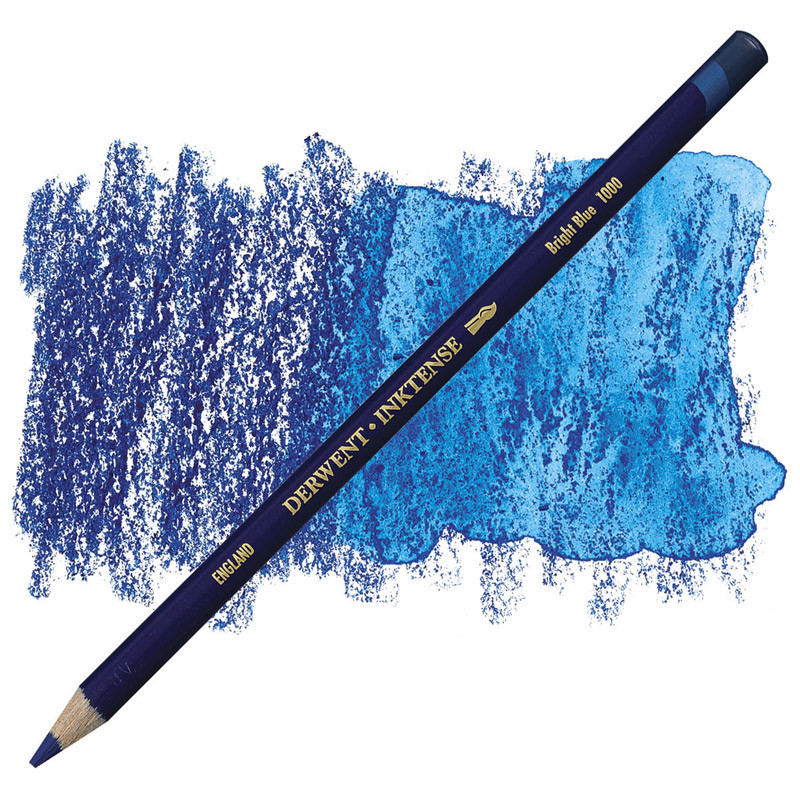 Карандаш чернильный Inktense (1000) Голубой яркий Derwent Київ - фото 1
