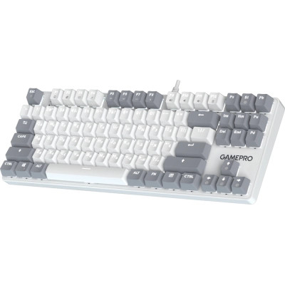 Клавіатура GamePro Genesis Metallic MK110W Outemu Red Switch USB UA White (MK110W) Вінниця - фото 8