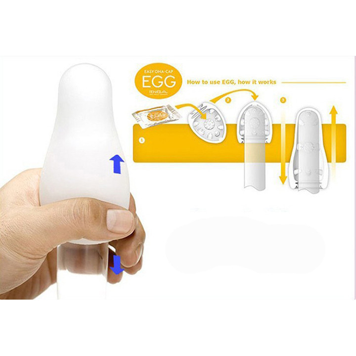 Яйце-мастурбатор "Tenga Clicker" рожевий Репліка Вінниця - фото 4