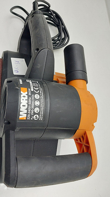 Стрічкова шліфувальна машина Worx WX661.1 (Б клас) Луцк - изображение 3