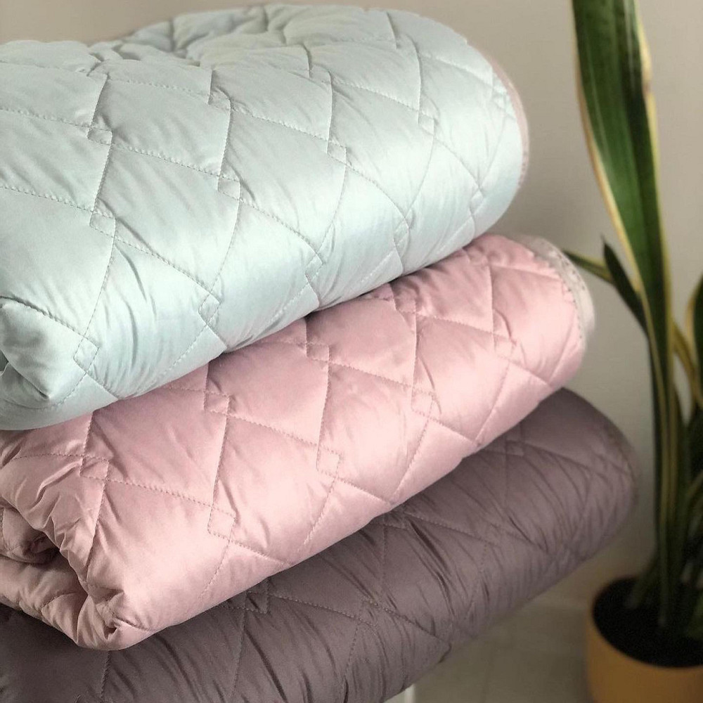 Покрывало IDEIA Cube 210х240 см пудра-сірий (56861209) Черновцы - изображение 5