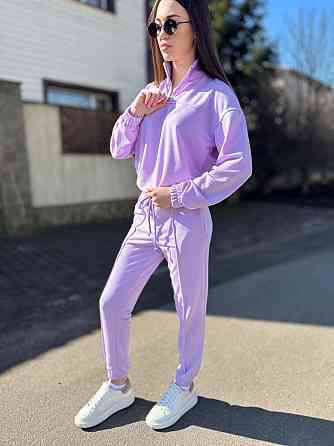 Женский стильный повседневный костюм двойка двунить Бузок, 46/48 Одесса