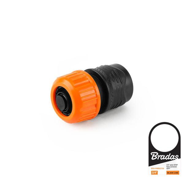 Конектор 3/4" - STOP, BLACK LINE SOFT FULL, ECO-PWBS2156 Київ - фото 1
