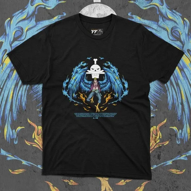 Футболка чоловіча з  принтом Ван Пис Marco The Phoenix Розмір 48 Anime0249 Дніпро - фото 1