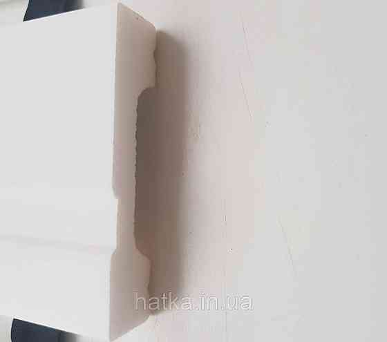 Плинтус напольный NMC decoration 2000Х70Х18 дюрополимер FD7 белый возможность окраски 3050559 Киев