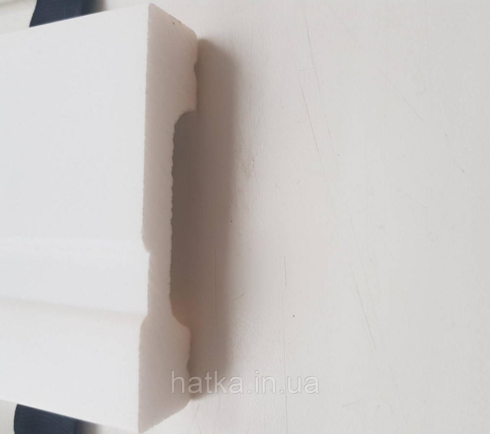 Плинтус напольный NMC decoration 2000Х70Х18 дюрополимер FD7 белый возможность окраски 3050559 Киев - изображение 4