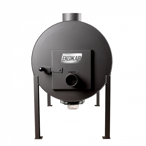 Піч буржуйка булер'ян Екожар Про 700 ПЛЮС з вбудованим вентилятором Київ - фото 2