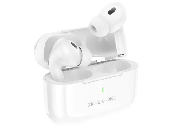 Бездротова гарнітура Double з кейсом Bluetooth Borofone BW59 True працює до 4 годин Київ