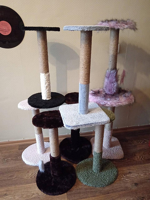 Когтеточка столбик для кошек ручной работы 15/79 Киев - изображение 2