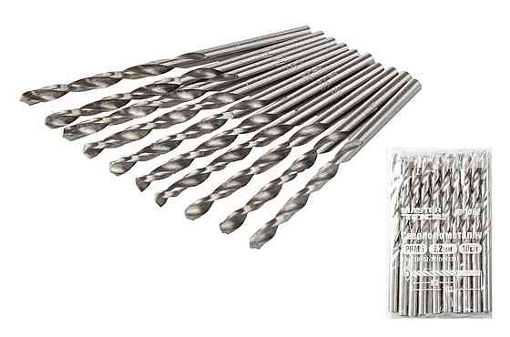 Свердло для металу MASTERTOOL HSS 6,2х101 мм WHITE 10-1062 Рівне