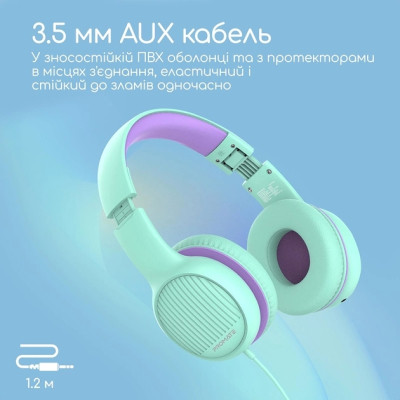 Наушники Promate Simba Emerald (simba.emerald) Винница - изображение 7