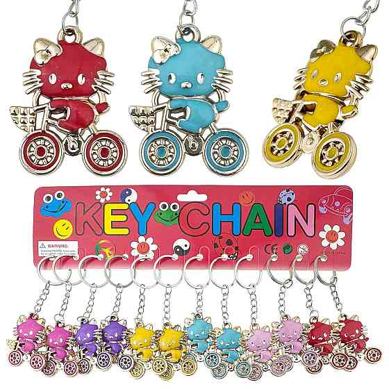 Брелоки для ключів жіночий Кітті 12 шт. Київ