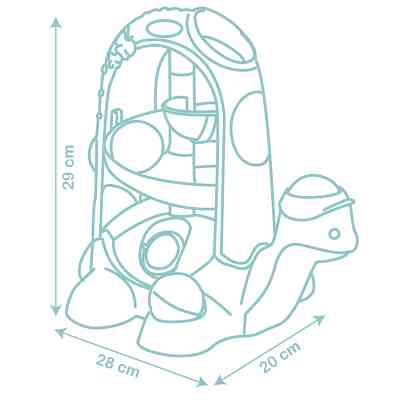 Развивающая игрушка Smoby Little Черепашка 2 в 1 (140310) Вінниця