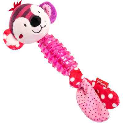 Іграшка для собак GiGwi Suppa Puppa Мавпочка з пищалкою 20 см (2304) Вінниця
