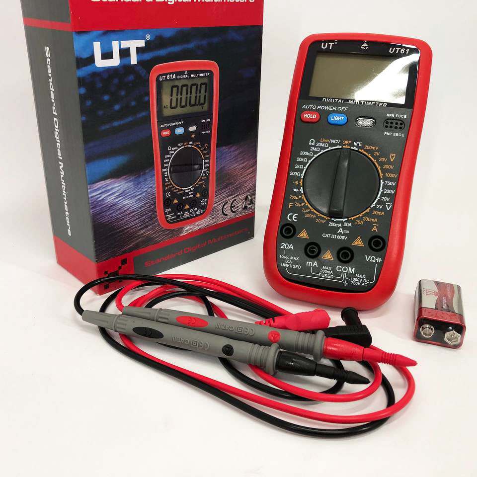 Современный мультиметр Digital UT61, Электронный тестер напряжения, AH-792 Мультиметры измерительные Киев - изображение 2