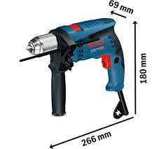 Професійна дриль електрична ударна Bosch Professional GSB 13 RE : 600 Вт, 1.8 Нм, 12800 об/хв, 44800 уд/хв Київ - фото 5