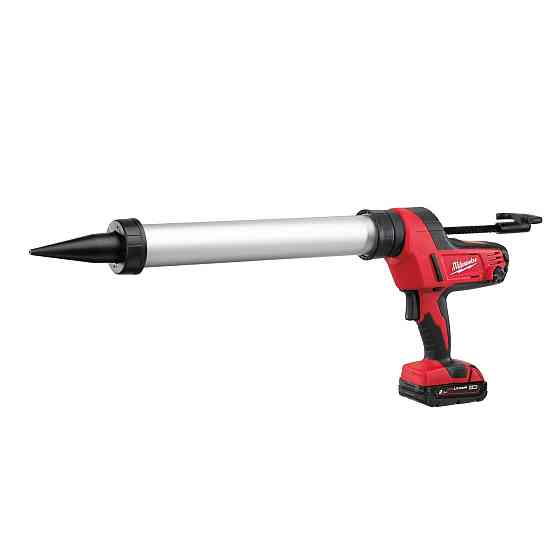 Пістолет для герметиків акумуляторний MILWAUKEE, C18 PCG/600T-201B, 600мл (зарядний пристрій М12-18 С, 1 акумулятор М18 В 2Аг, п Одеса