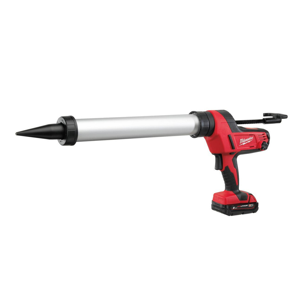 Пістолет для герметиків акумуляторний MILWAUKEE, C18 PCG/600T-201B, 600мл (зарядний пристрій М12-18 С, 1 акумулятор М18 В 2Аг, п Одеса - фото 4