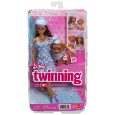 Лялька Barbie Twinning looks Блакитний горошок (JFP38) Вінниця - фото 5