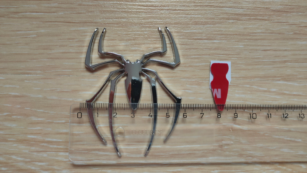 Наклейка Павук Металева на авто-мото Київ - фото 7