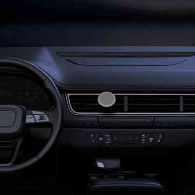 Универсальный автодержатель Baseus Magnetic (на решетку) creamy-white (SUCC000102) Винница