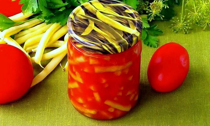 Спаржа в томате домашняя консервированная 0,5 л Киев - изображение 1