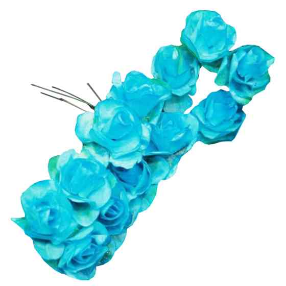 Декоративні троянди для творчості KV-732 пучок 12 штук Вінниця