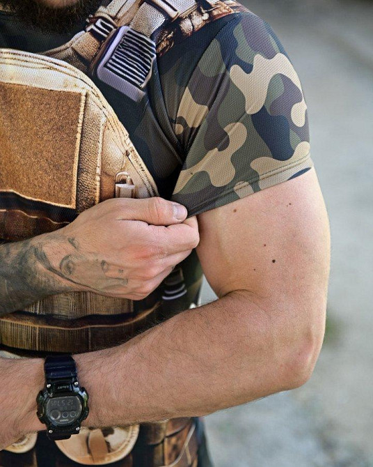 Тактическая потоотводящая футболка oblivion GENEZIS  ДЛ7158 Одесса - изображение 2