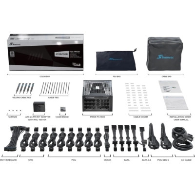 Блок питания Seasonic 1600W (PRIME PX 1600-ATX31) Винница - изображение 3