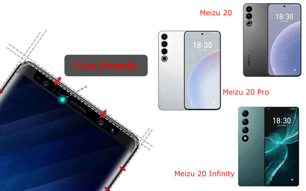 Захисне скло HyperGlass Pro для Meizu 20, 20 Pro, 20 Infinity – максимальна чутливість та захист Київ - фото 4