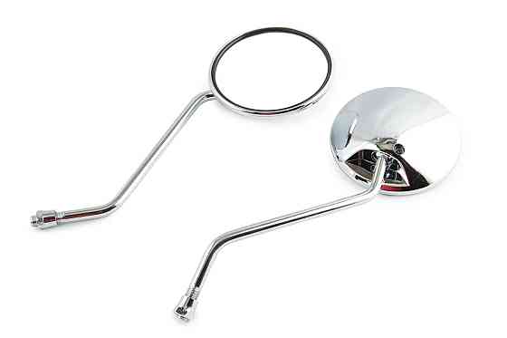 Дзеркала мопед Дельта (круглі, хром, d-8mm) Мукачево