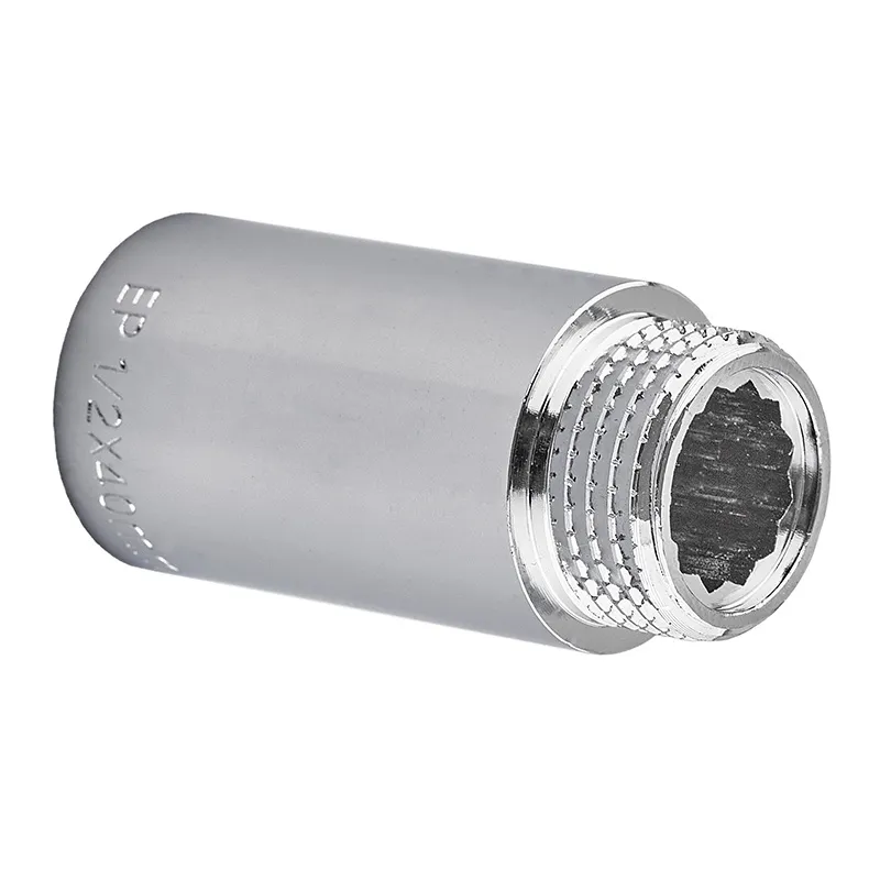 Подовжувач Europroduct EP.E040.Chr - 1/2"MF-40мм хром (EP6126) Київ - фото 1