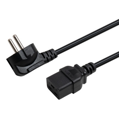 Кабель питания C19 1.8m 1.5mm 2 copper Vinga (VYPCC191815CU) Винница - изображение 3