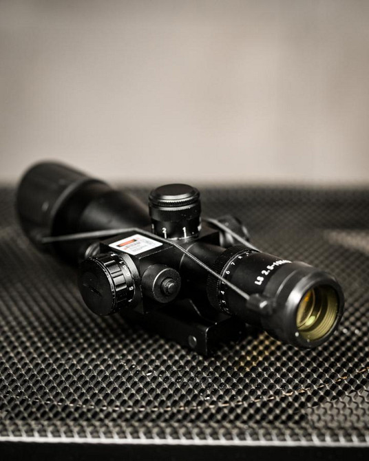 Оптичний приціл 2.5-10x40 з лазерним покажчиком [ACM] ВТ6934 Одеса - фото 9