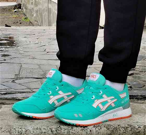 Кроссовки ASICS Gel Lyte III Бирюзовые Женские Асикс Голубые (размеры: 36) Днепр