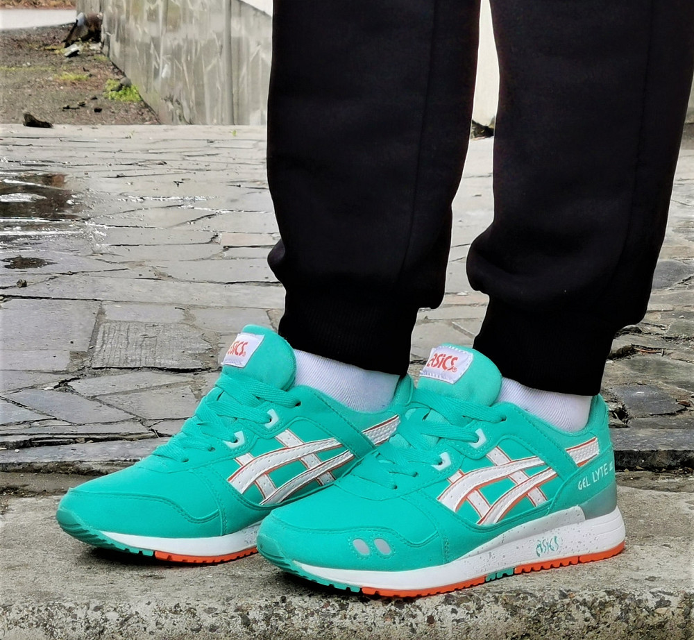 Кроссовки ASICS Gel Lyte III Бирюзовые Женские Асикс Голубые (размеры: 36) Днепр - изображение 5