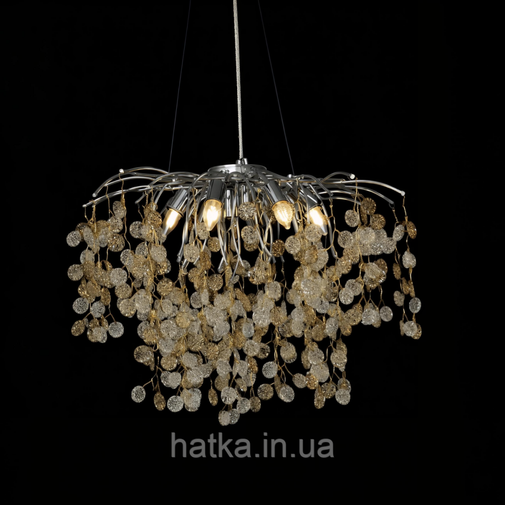 Подвесная люстра WM-7002 400-G9*5-38 CR Киев - изображение 1