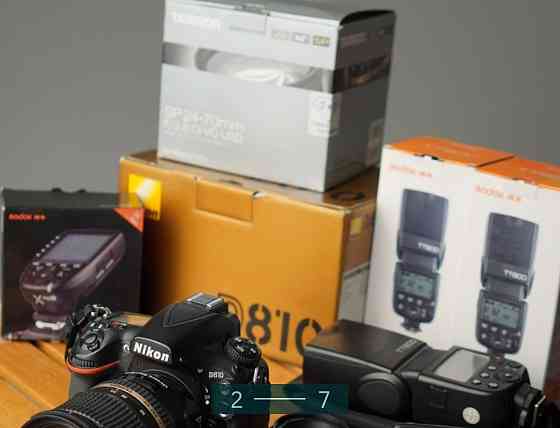 Камера: NIKON D810 + комплект техники. Киев