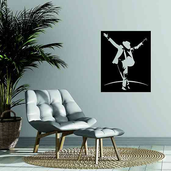 Декоративне настінне Панно «Силует чоловіка», Декор на стіну Київ