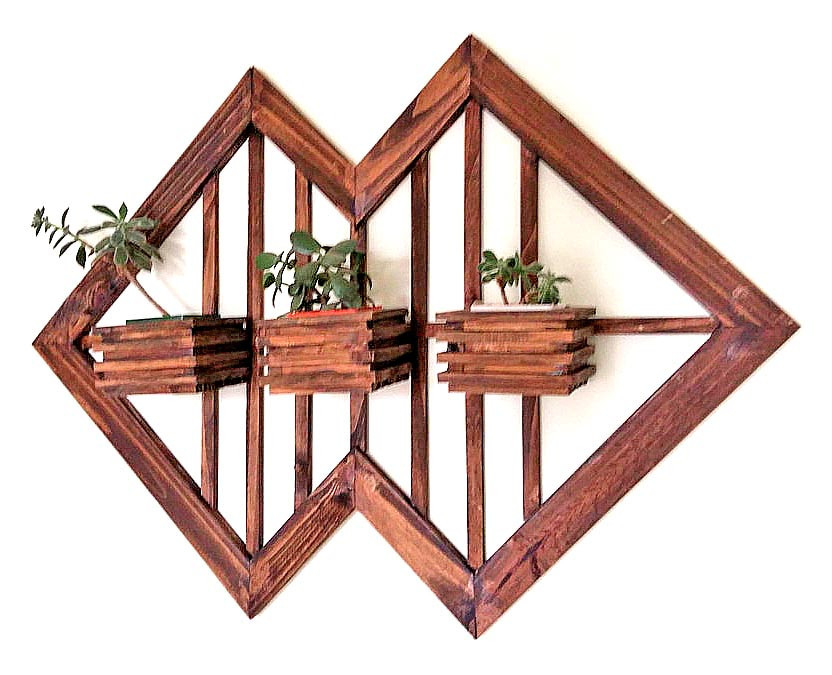 Полка настенная для цветов 