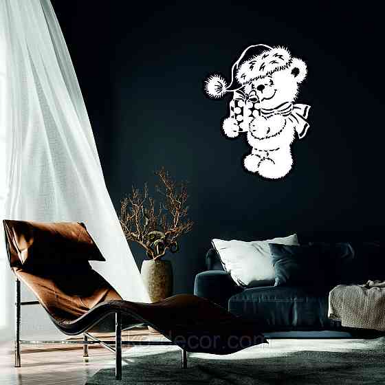 Декоративное настенное Панно «Новый год», Декор на стену 70*55 см Киев