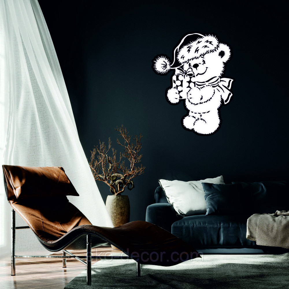 Декоративное настенное Панно «Новый год», Декор на стену 70*55 см Киев - изображение 5