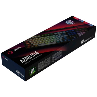 Клавіатура Lorgar Azar 514 RGB USB UA Black (LRG-GK514B-UA) Вінниця - фото 7
