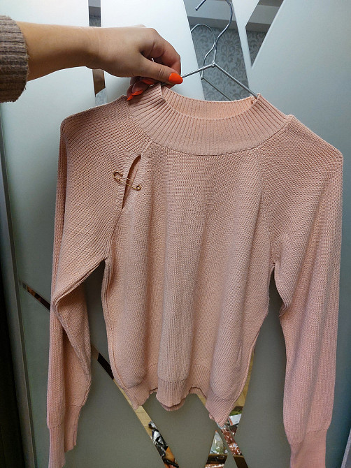 Жіноча кофта коротка 42 персиковий Київ - фото 1