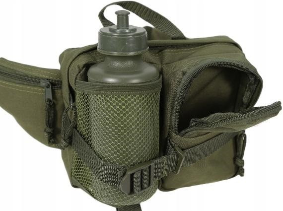 Универсальная Поясная Сумка 3 кармана с флягой 0.5 литров Mil-Tec от Sturm (13511001) Olive Нововолынск - изображение 5