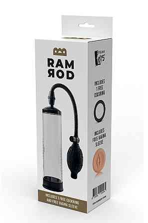 Вакуумна помпа для пеніса Dream Toys RAMROD CLASSIC PENIS PUMP Sex Aura Київ