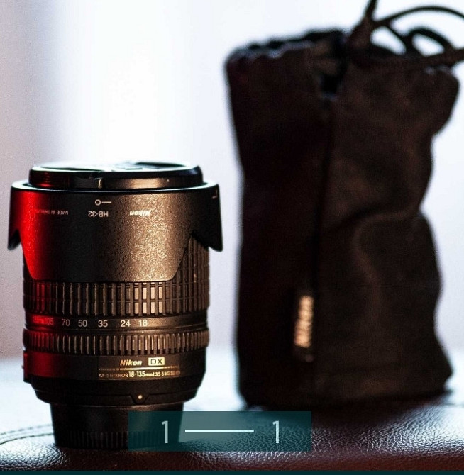 Объектив: Nikon DX AF-S Nikkor 18-135mm. f/3.5 -5.6. Киев - изображение 1