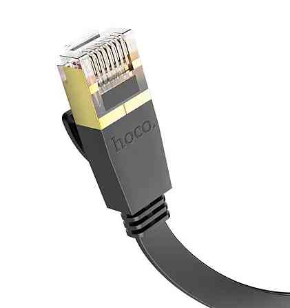 Кабель мережевий для інтернету HOCO US07 General, 1 м, чорний Вінниця