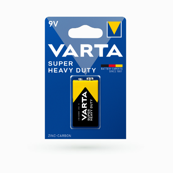 Батарейка сольова V9 (бл-1шт) VARTA Super Heavy Duty Житомир